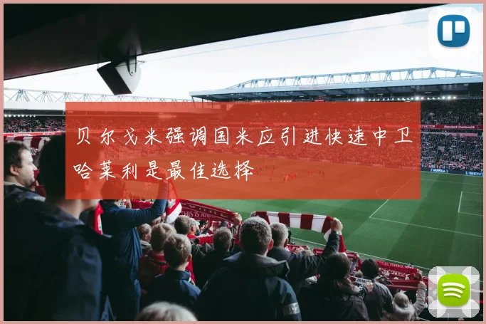 贝尔戈米强调国米应引进快速中卫哈莱利是最佳选择