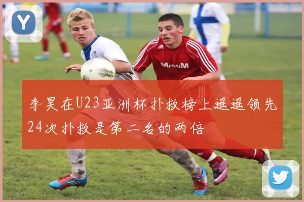 李昊在U23亚洲杯扑救榜上遥遥领先24次扑救是第二名的两倍